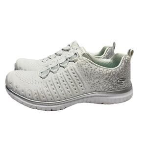 Skechers Women’s Virtue- Lucent White Slip-On Sneakers, Size 6.5 M